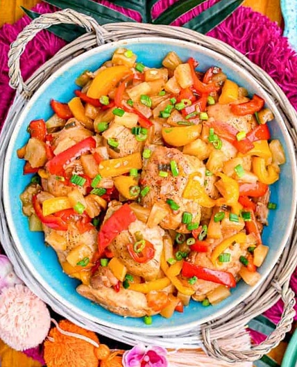 Crockpot Hawaiian Chicken