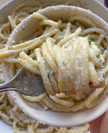 Lemon Ricotta pasta 