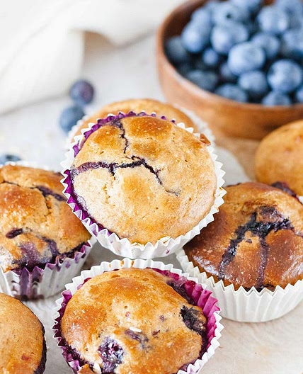 BLAUWE BESSEN MUFFINS 🫐