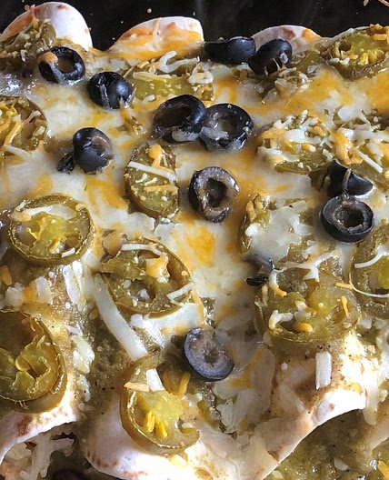 Shari's Shredded Chicken Enchiladas