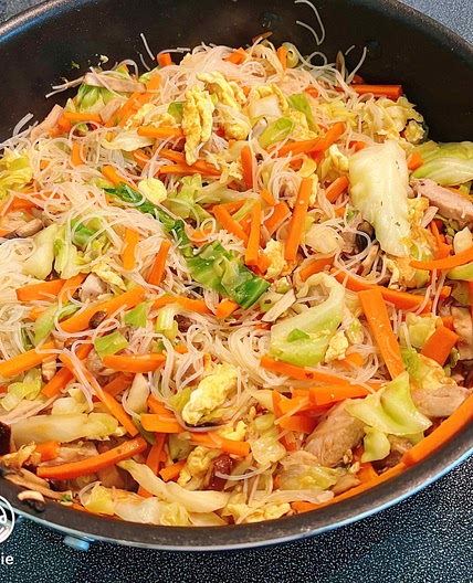 Chicken Stir-fry Rice Noodle