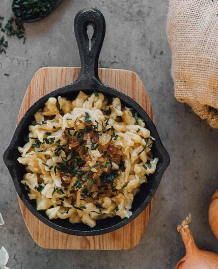 Käsespätzle (Austrian style Mac & Cheese)
