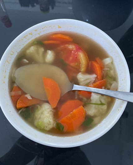 Sayur sop (tanpa daging)