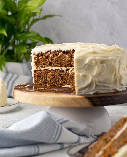 Carrot Cake with Cream Cheese Icing
