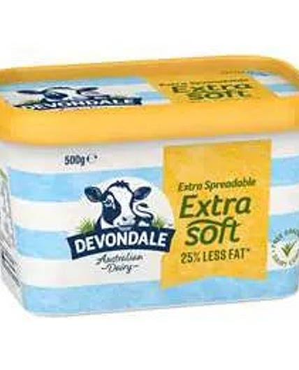 Devondale extra light butter