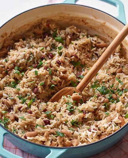 Budget beans pulao