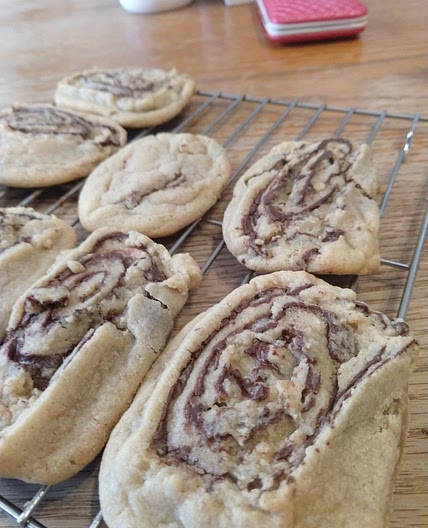 Peanut chocolate whirl