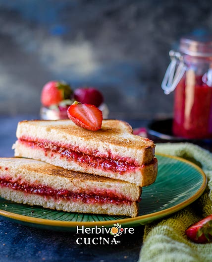Instant Pot Strawberry Chia Jam - Herbivore Cucina
