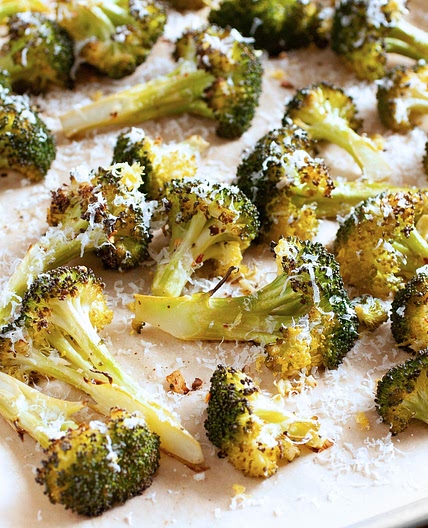 Roasted Lemon Garlic Broccoli