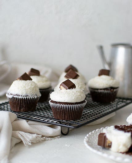 Cioccolato e Cocco Cupcakes 