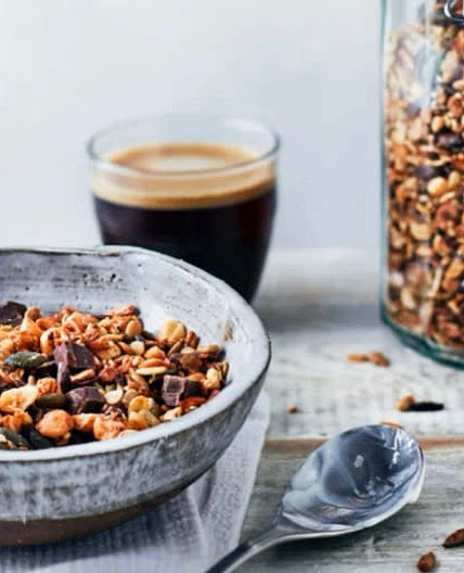 Chocolate and Hazelnut Granola