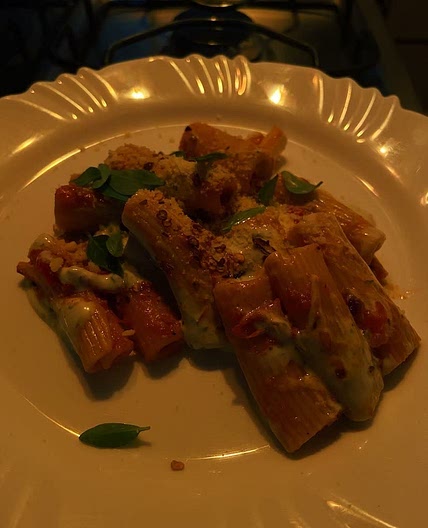 Spicy Rigatoni Alla Vodka