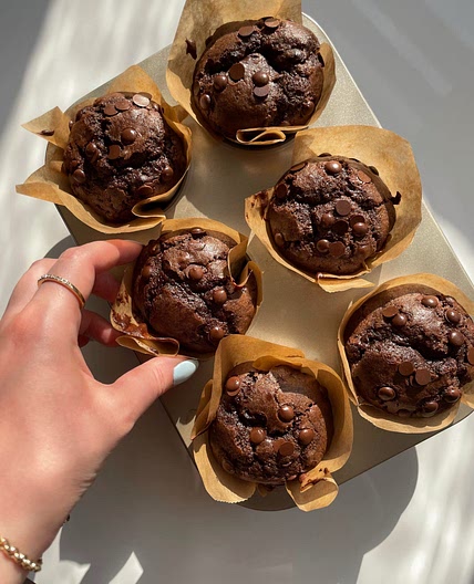 Muffin de chocolate