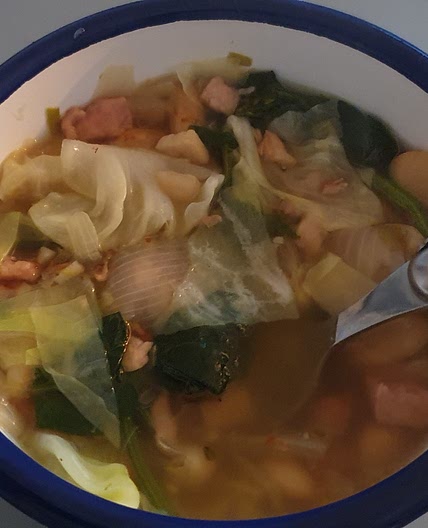 Bacon Bean and Cabbage Stew