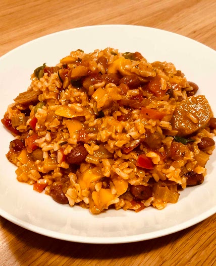 17. Creole Brown Rice Jambalaya