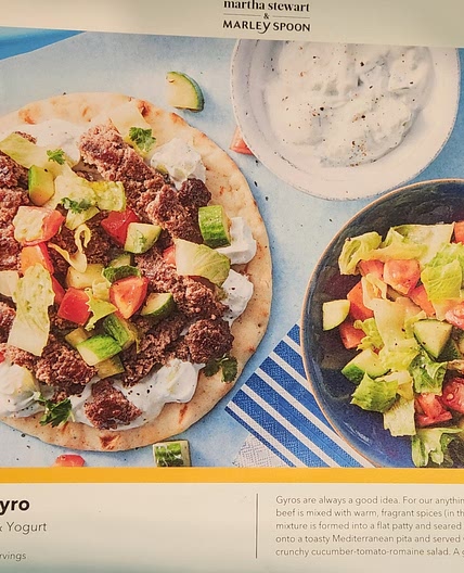 Crispy Beef Gyros by Martha Stewart & Marley Spoon