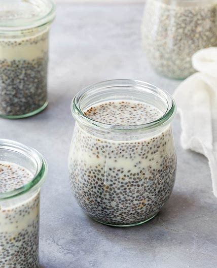 Orange Creamsicle Chia Pudding