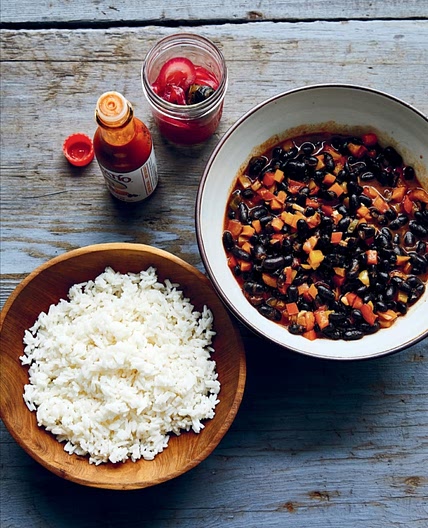 CUBAN-STYLE ORANGE-SCENTED BLACK BEANS