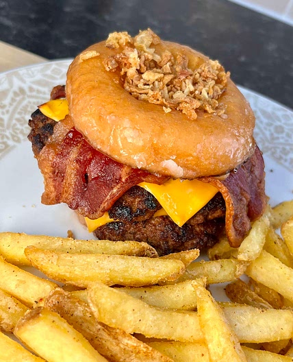 Krispy Kreme Donut Burgers