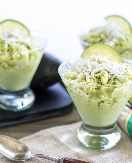 Avocado Coconut Mexican Snow Cone