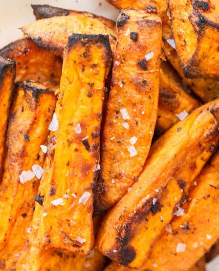 Air Fryer Sweet Potato Fries (Extra crispy)