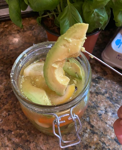 Pickled Avocados — FoodTokTV