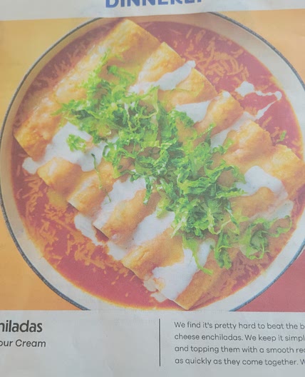 Saucy Beef & Cheese Enchiladas
