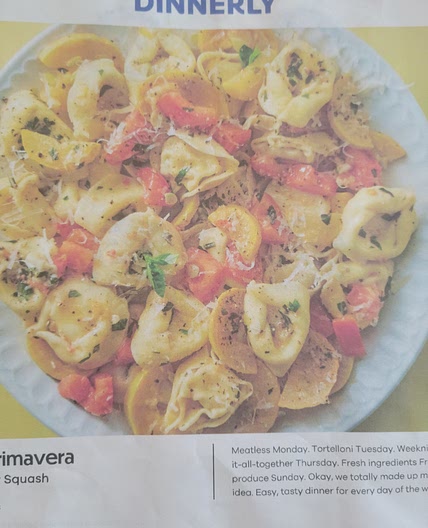 Tortelloni Pesto Primavera w/Chicken