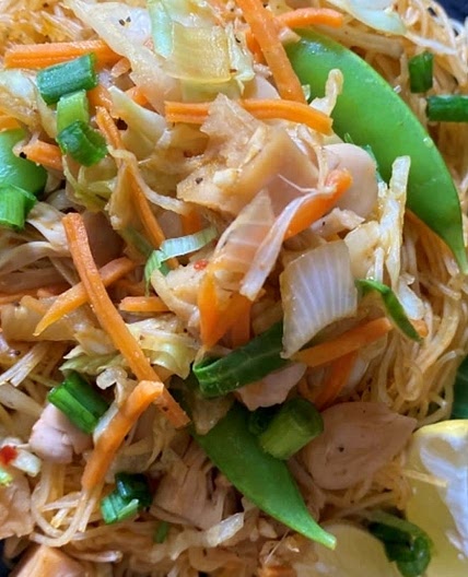 Vegan Jackfruit Pancit Bihon