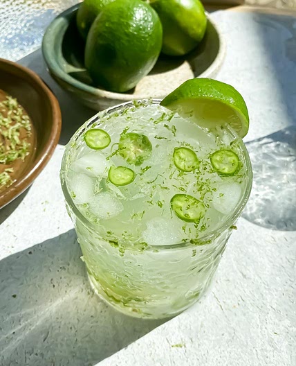 Spicy Nimbu Pani Cocktail