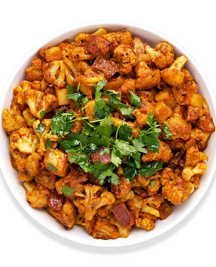 Aloo Gobi (potato cauliflower curry)