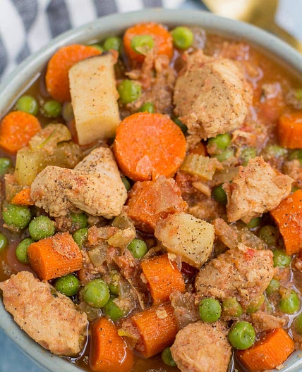 Slow Cooker Chicken Stew