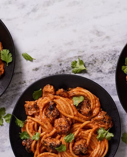 Chicken Tikka Alfredo