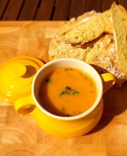 Roast Pumpkin, Sage and Orange Soup