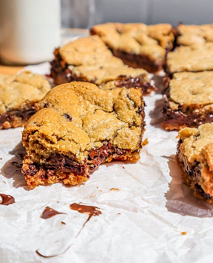 Double Chocolate Cookie Bars