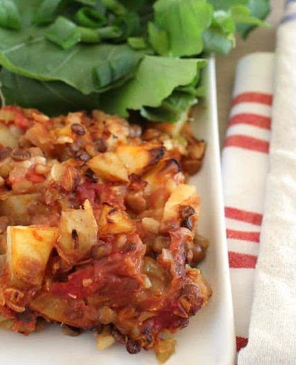 Potato and Lentil Bake IFG