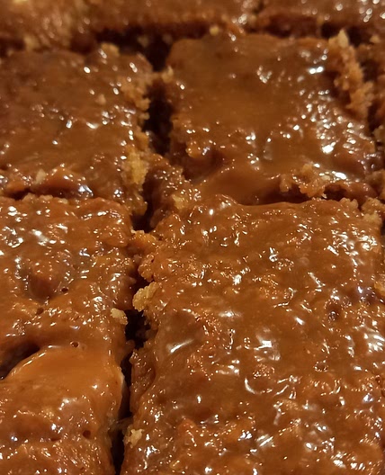 Toffee Apple flapjack