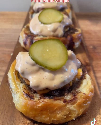Burger swirls 