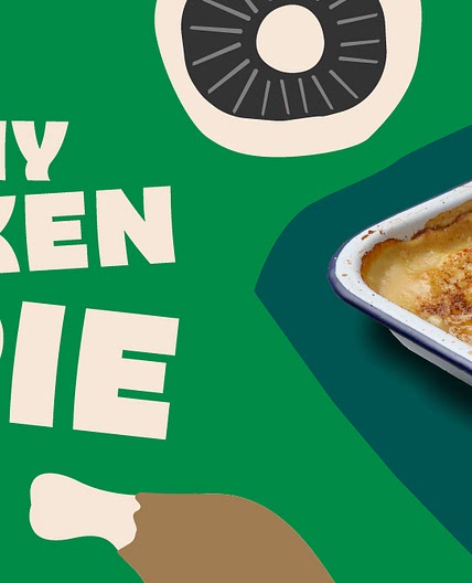 Creamy Chicken Pie