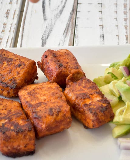 Spiced Salmon Bites
