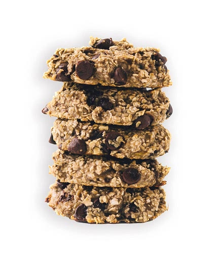chocolate chip banana bread breakfast cookies
