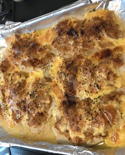Crab Stuffed Flounder