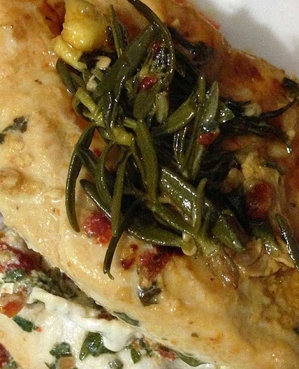 Stuffed Cypriot Chicken from Jamie's 30 Minute Meals