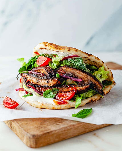 Mushroom Shawarma