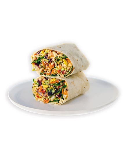 superloaded veggie wrap
