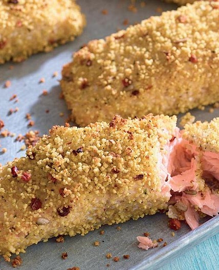 Couscous-coated Salmon