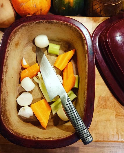 Squash Chicken and Chickpea Curry