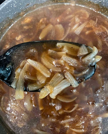 Onion gravy