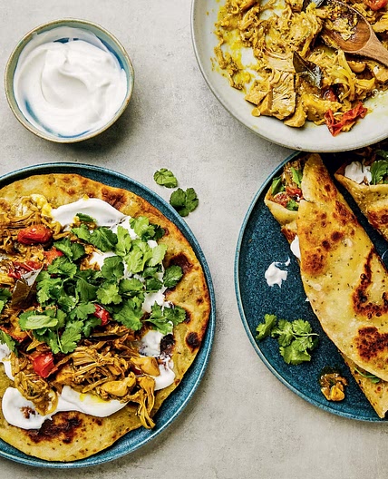 Jackfruit Kati Roll