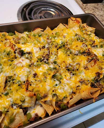 Baked Nachos - 75m